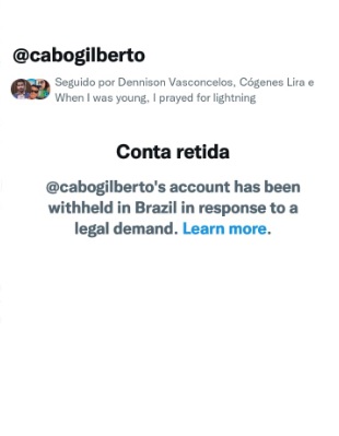 Deputado Cabo Gilberto Tem Conta Retida No Twitter Entenda O Caso